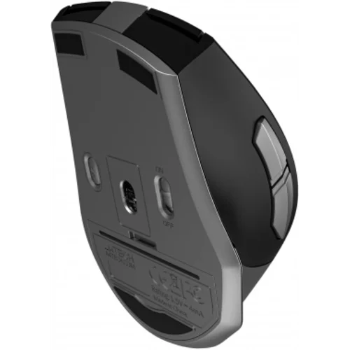 Мышь A4Tech Fstyler FB35 серый оптическая (2000dpi) беспроводная BT/Radio USB для ноутбука (6but)